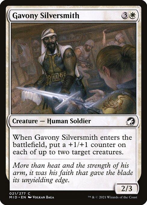 [Foil] MID 021 Gavony Silversmith C