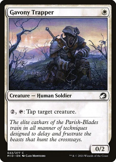 [Foil] MID 022 Gavony Trapper C