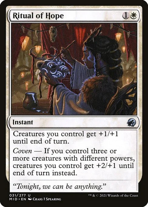 [Foil] MID 031 Ritual of Hope U