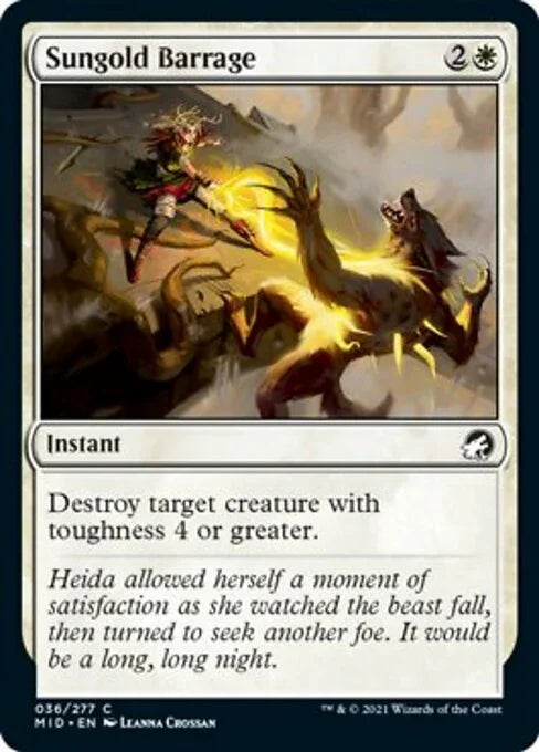 MID 036 Sungold Barrage C