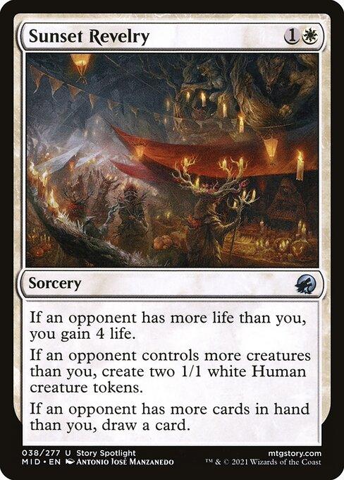 [Foil] MID 038 Sunset Revelry U