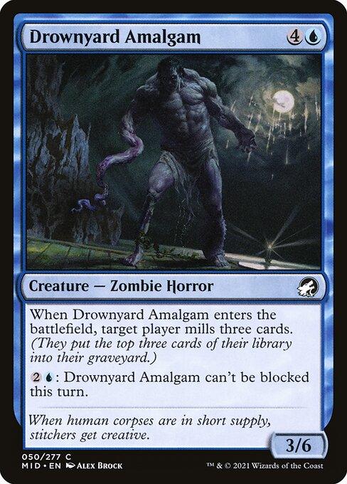 [Foil] MID 050 Drownyard Amalgam C