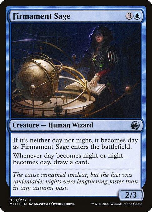 [Foil] MID 053 Firmament Sage U