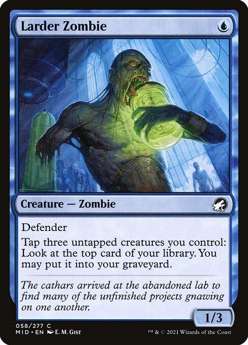 [Foil] MID 058 Larder Zombie C
