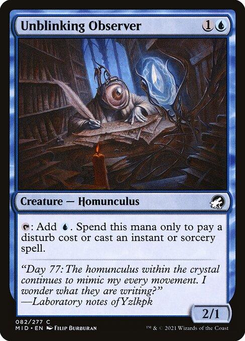 [Foil] MID 082 Unblinking Observer C