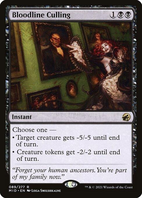 [Foil] MID 089 Bloodline Culling R