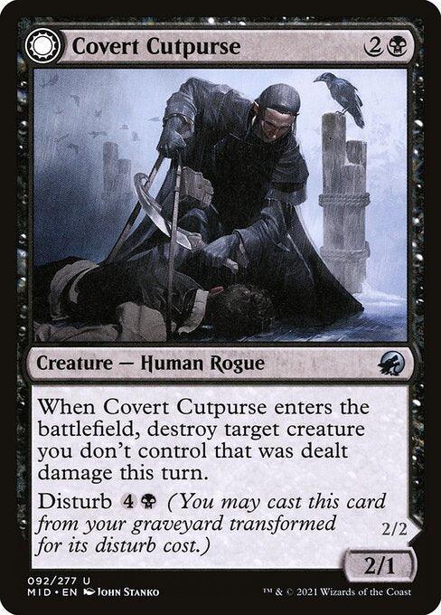 [Foil] MID 092 Covert Cutpurse U