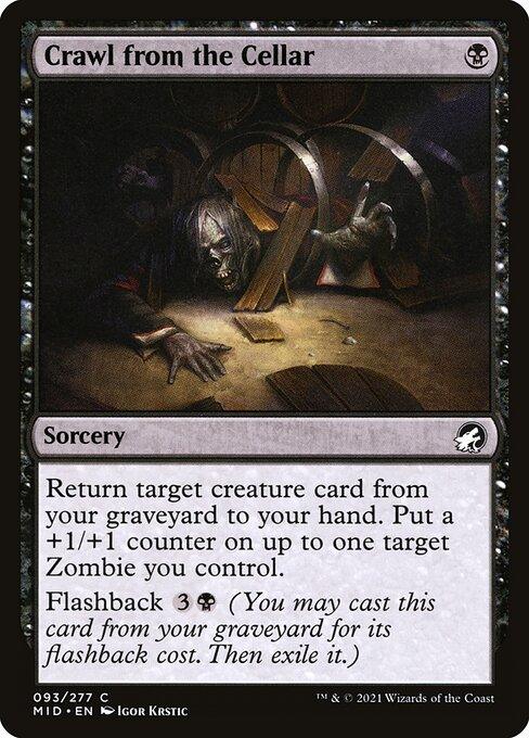 [Foil] MID 093 Crawl from the Cellar C