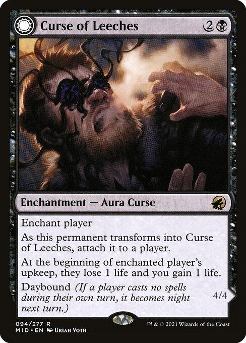 [Foil] MID 094 Curse of Leeches R