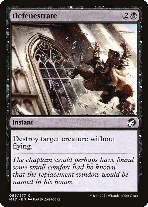 [Foil] MID 095 Defenestrate C