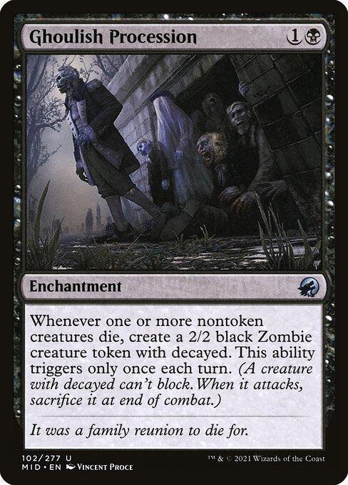 [Foil] MID 102 Ghoulish Procession U