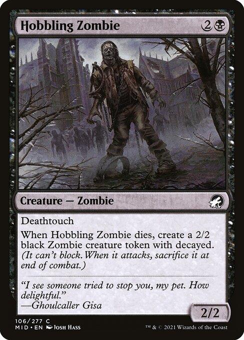 [Foil] MID 106 Hobbling Zombie C