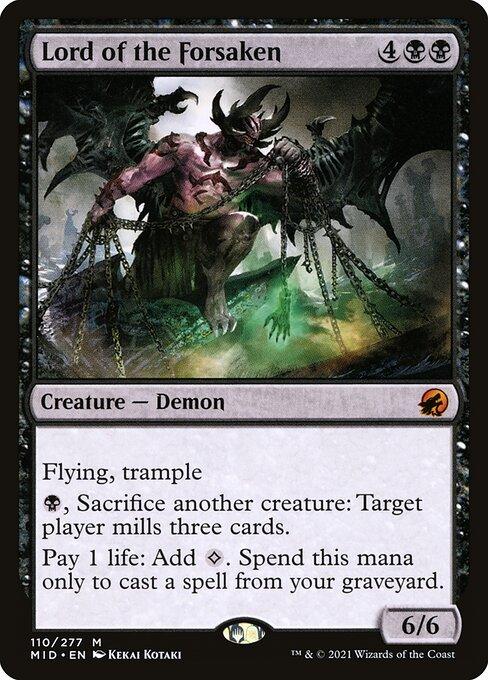 [Foil] MID 110 Lord of the Forsaken M
