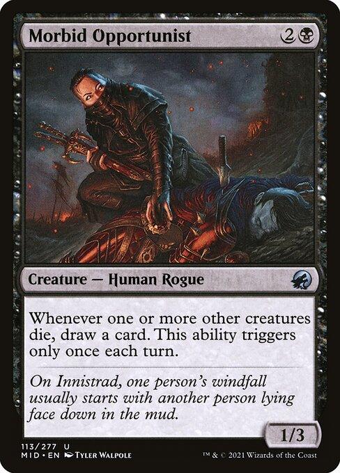 [Foil] MID 113 Morbid Opportunist U