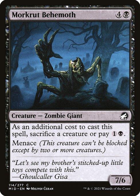 [Foil] MID 114 Morkrut Behemoth C