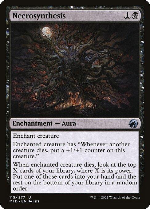 [Foil] MID 115 Necrosynthesis U