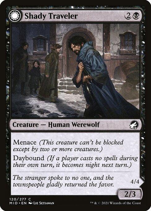 [Foil] MID 120 Shady Traveler C