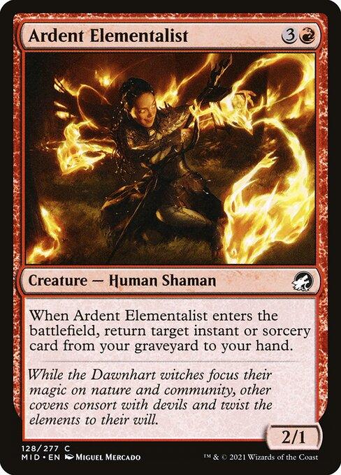 [Foil] MID 128 Ardent Elementalist C