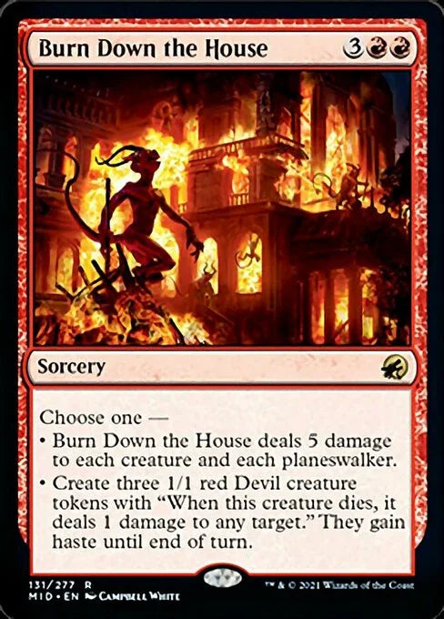 MID 131 Burn Down the House R