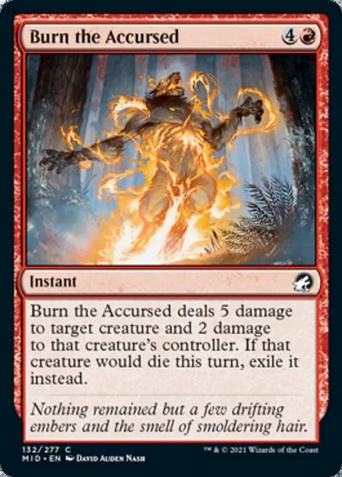 MID 132 Burn the Accursed C