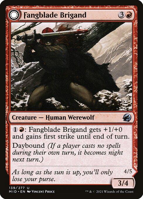 [Foil] MID 139 Fangblade Brigand U