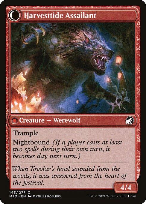 [Foil] MID 143 Harvesttide Infiltrator C