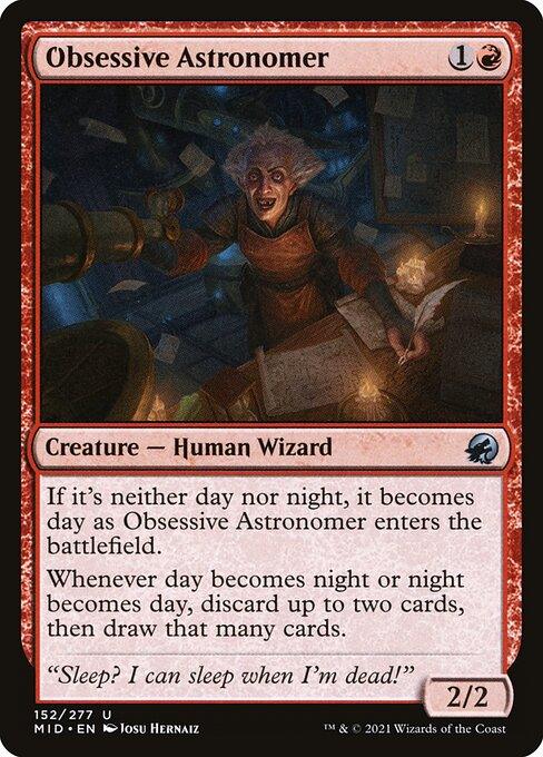 [Foil] MID 152 Obsessive Astronomer U