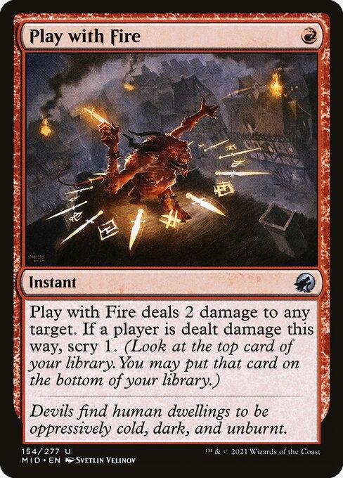 [Foil] MID 154 Play with Fire U