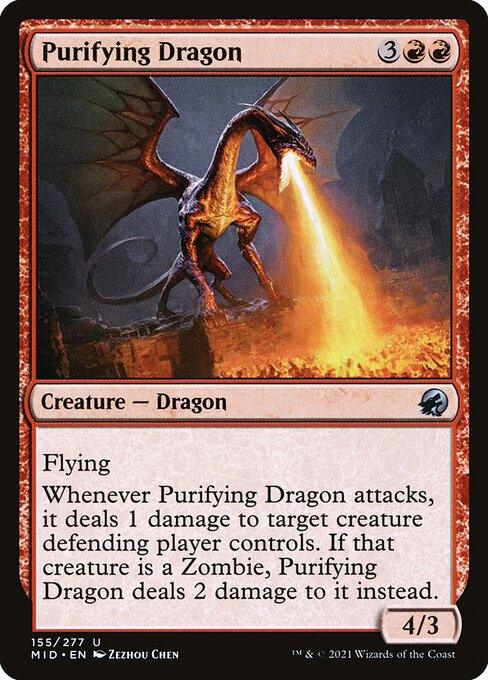 [Foil] MID 155 Purifying Dragon U