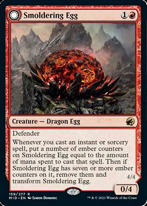 MID 159 Smoldering Egg R