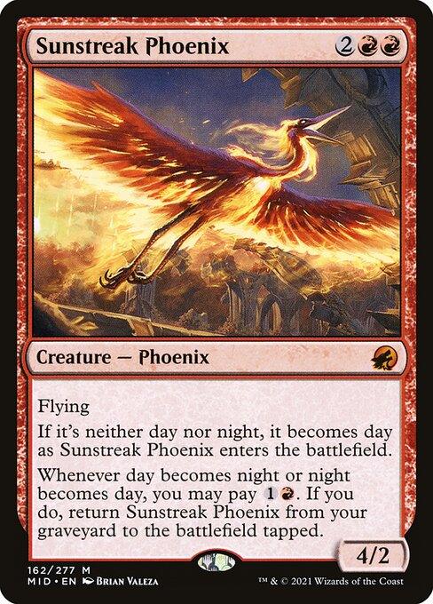 [Foil] MID 162 Sunstreak Phoenix M