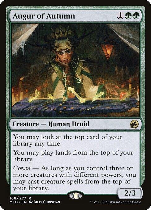 [Foil] MID 168 Augur of Autumn R