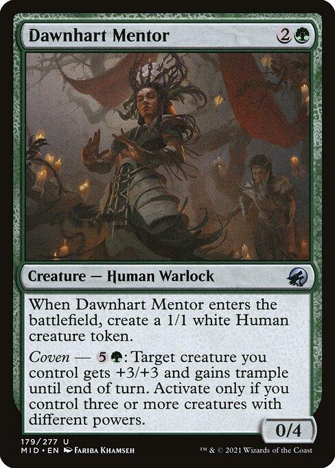[Foil] MID 179 Dawnhart Mentor U