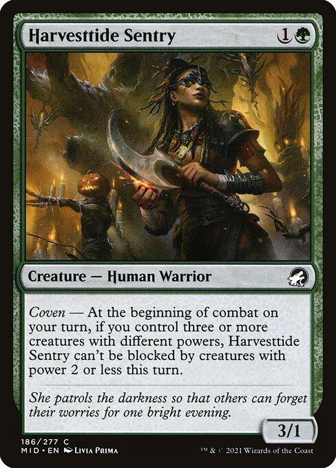 [Foil] MID 186 Harvesttide Sentry C