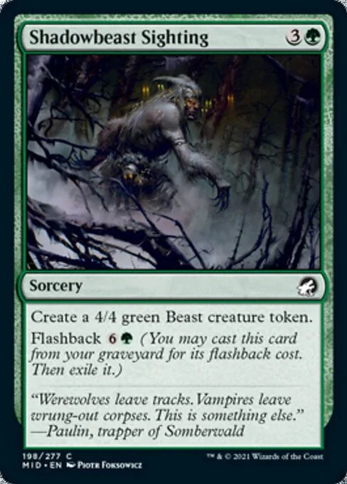 MID 198 Shadowbeast Sighting C
