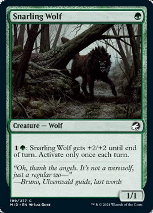 MID 199 Snarling Wolf C