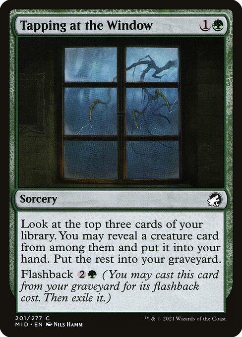 [Foil] MID 201 Tapping at the Window C