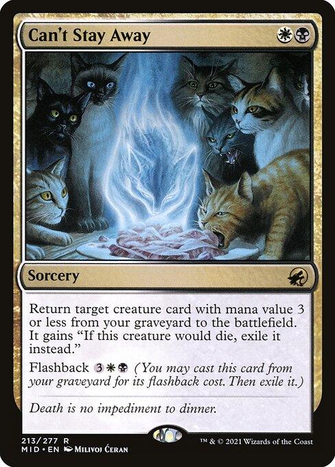 [Foil] MID 213 Can't Stay Away R