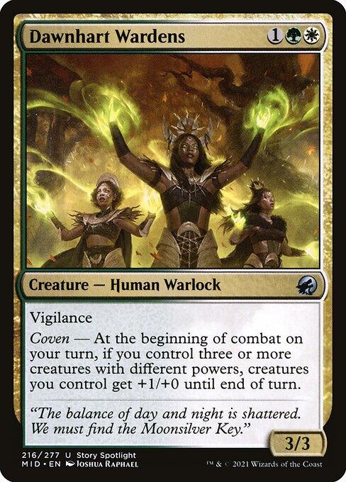 [Foil] MID 216 Dawnhart Wardens U