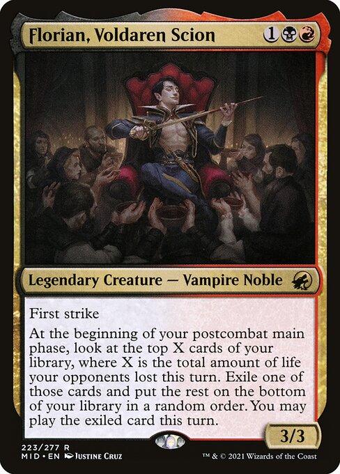 [Foil] MID 223 Florian, Voldaren Scion R