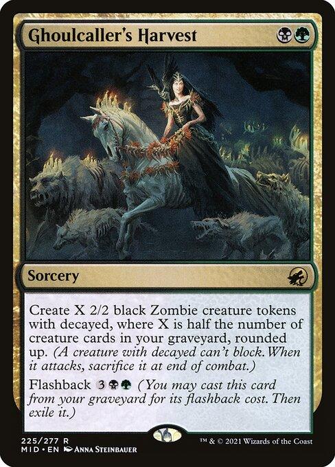 [Foil] MID 225 Ghoulcaller's Harvest R
