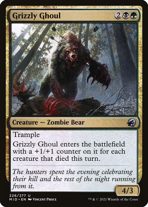 [Foil] MID 226 Grizzly Ghoul U