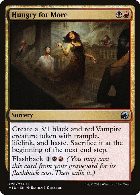 [Foil] MID 228 Hungry for More U