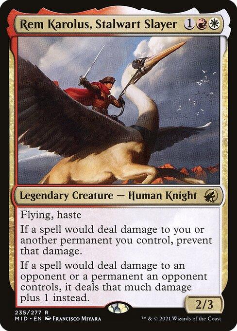 [Foil] MID 235 Rem Karolus, Stalwart Slayer R