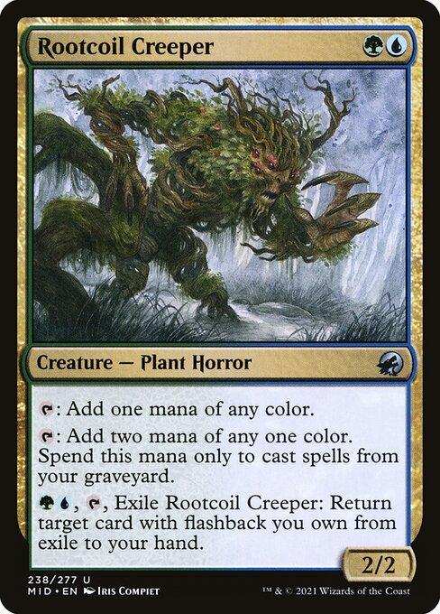 [Foil] MID 238 Rootcoil Creeper U