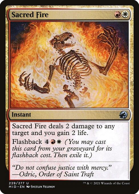 [Foil] MID 239 Sacred Fire U