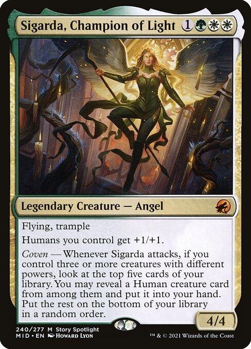 [Foil] MID 240 Sigarda, Champion of Light M