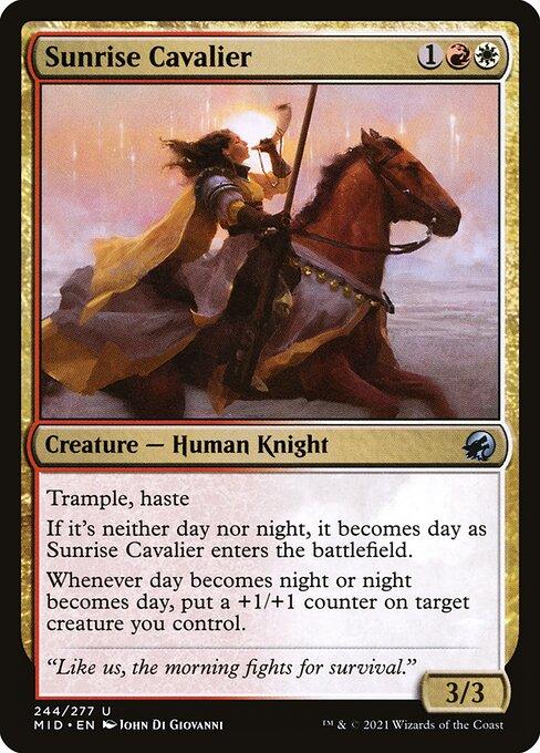 [Foil] MID 244 Sunrise Cavalier U