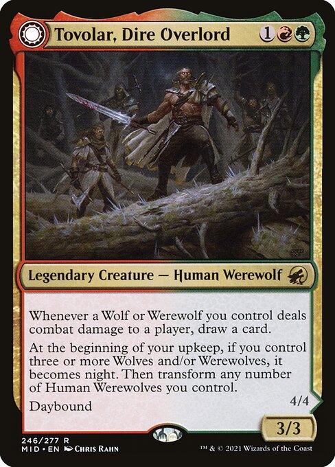 [Foil] MID 246 Tovolar, Dire Overlord R