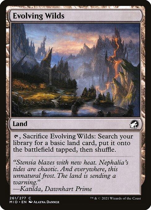 [Foil] MID 261 Evolving Wilds C